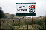 The coal that is loaded at Guan Cae Gurwen is moved from East Pit to the Loading Pad by road transport.